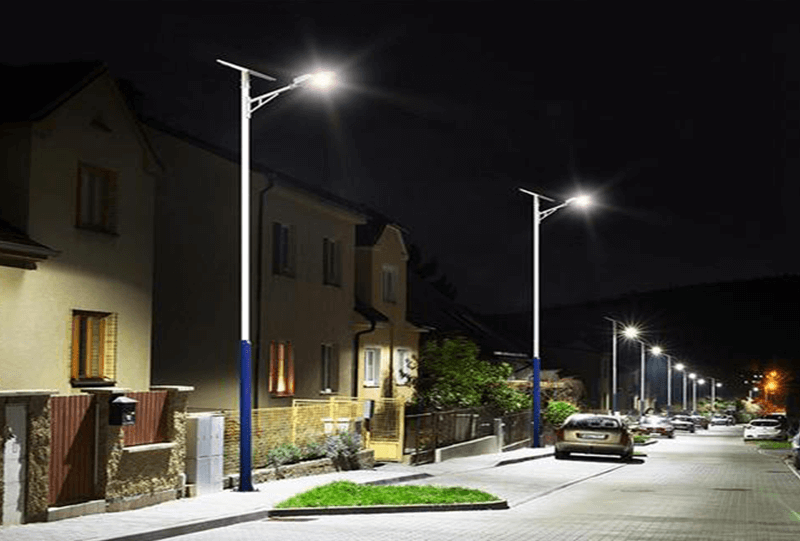 solar powered street lights