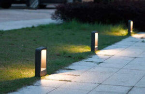 led bollard lights guide