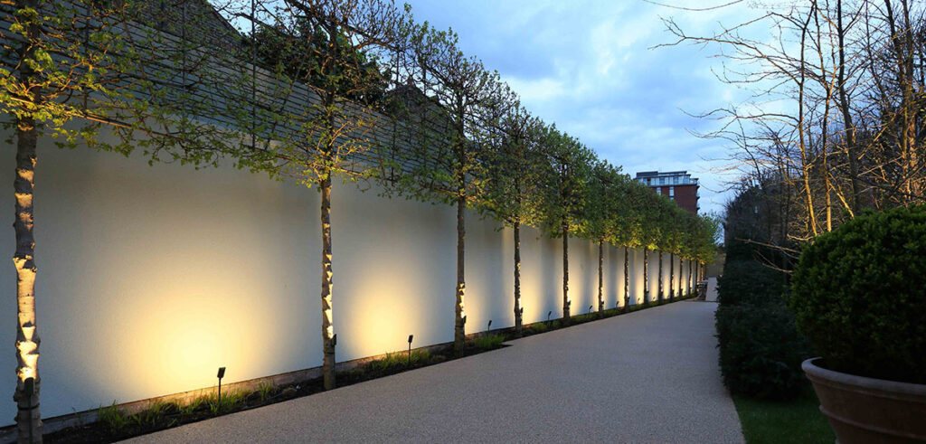 outdoor wall facade lighting