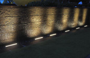 outdoor wall facade lighting