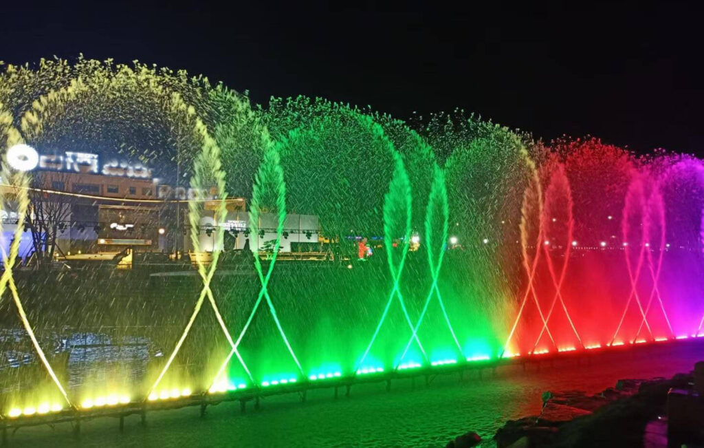 underwater led fountain lights