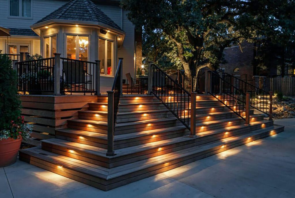 deck and patio lighting