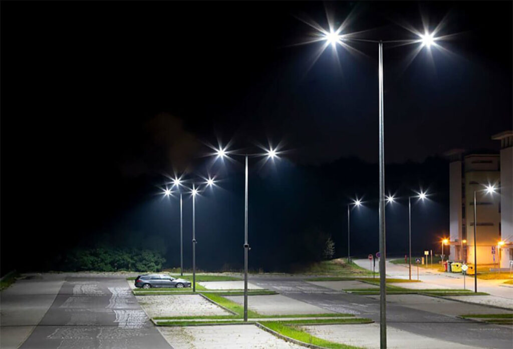parking lot lighting fixture