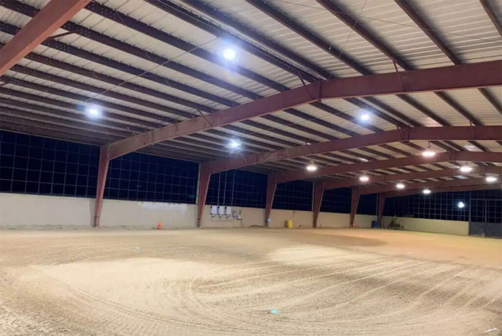 Indoor Horse Arena Lighting Layout