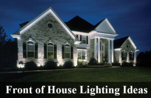 front of house lighting ideas