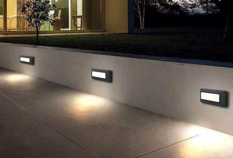 outdoor step lights for concrete