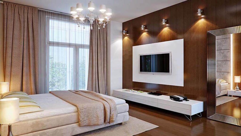 bedroom lighting design