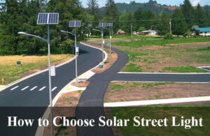 solar led street light