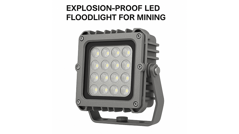Explosion-Proof LED Floodlight for Mining A robust explosion-proof LED floodlight designed for mining and oilfield applications.