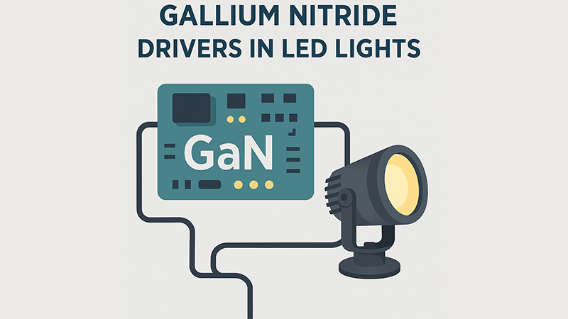 Gallium Nitride drivers in LED lights