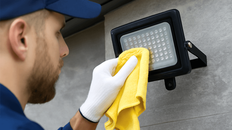 LED Floodlight Maintenance