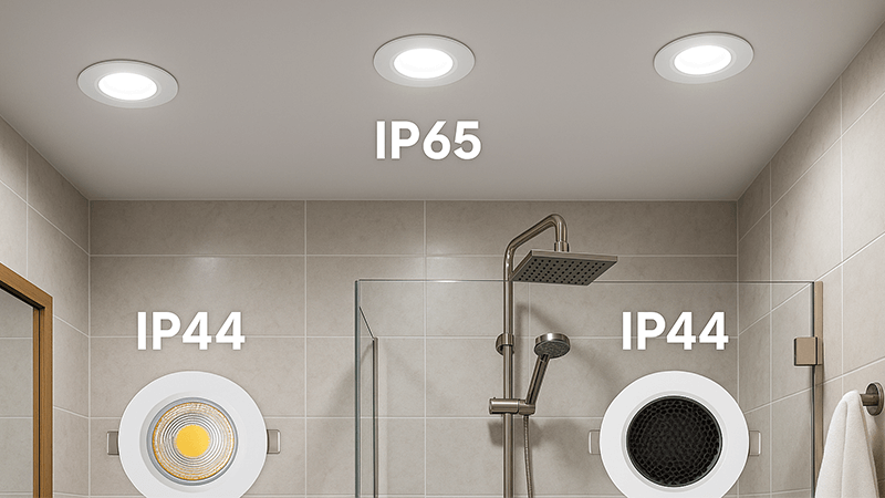 Safe Bathroom Downlights Bathroom downlights for safety and style