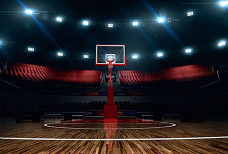 basketball court lighting